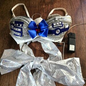 Starwars themed bra (costume / rave)